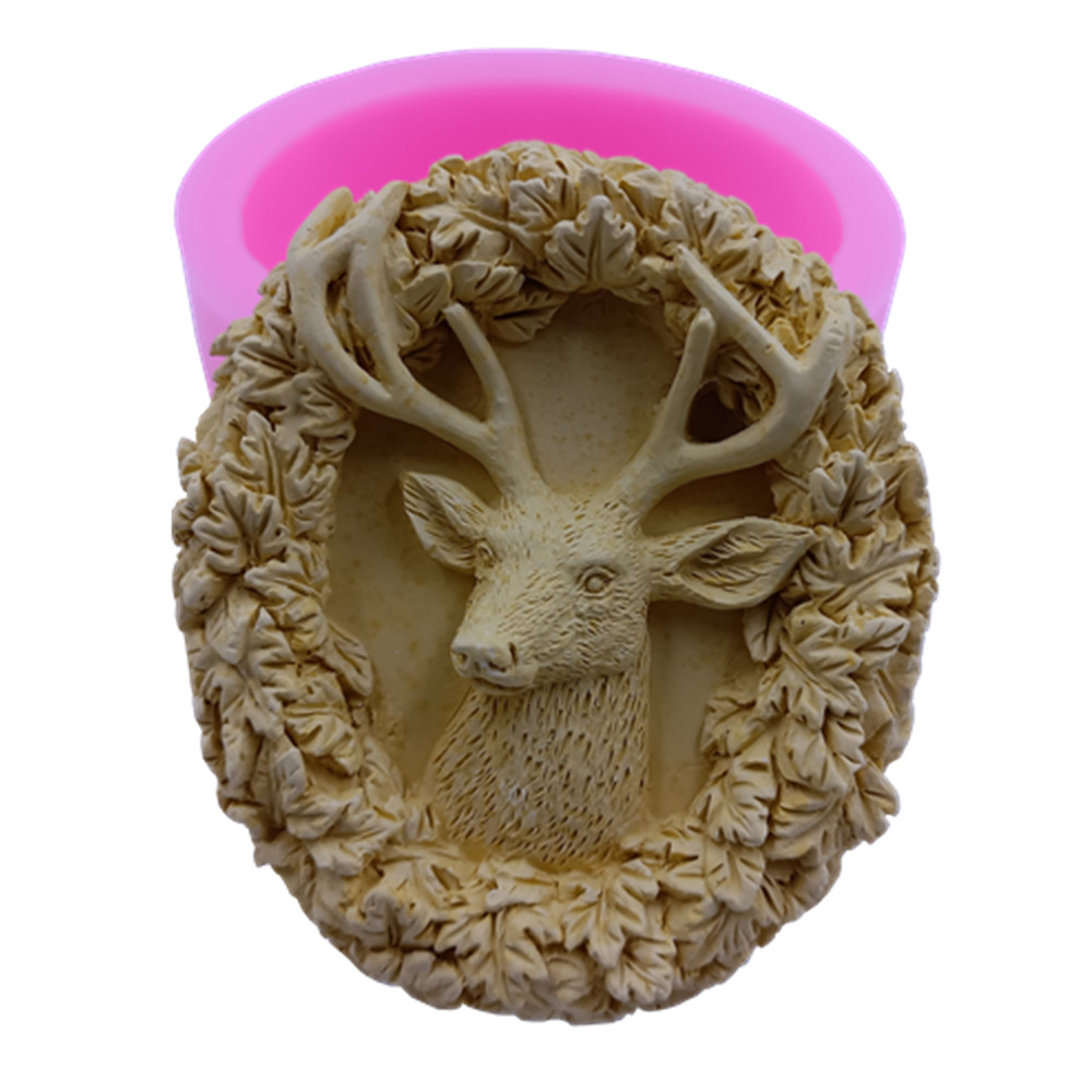 Soap Making Name - 鹿デザイン石鹸シリコーン型作る石鹸ムースケーキ金型アロマワックス石膏樹脂工芸品の金型