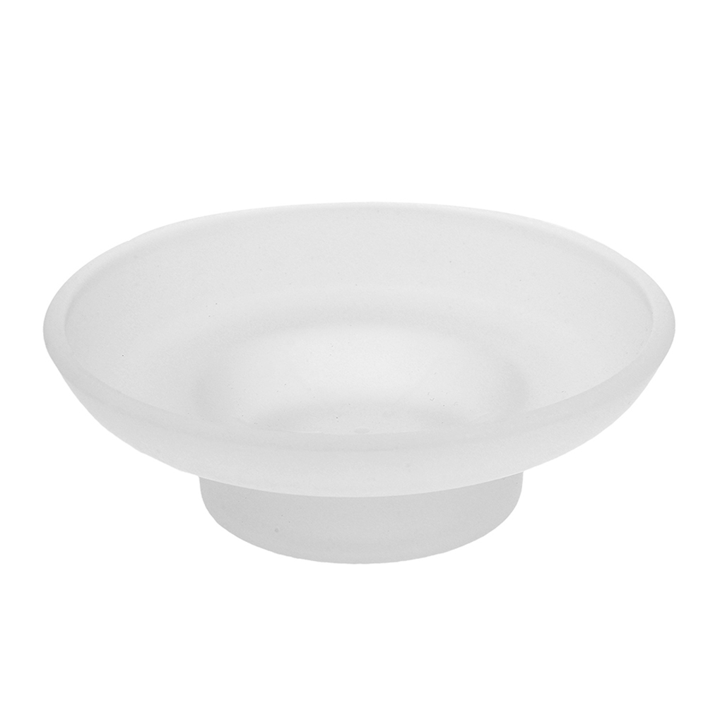 Soap Making Tray - すりガラスソープディッシュラウンドクリア浴室交換用ソープホルダー浴室洗面化粧台ソープホルダーマルチユースキッチンシンクラック