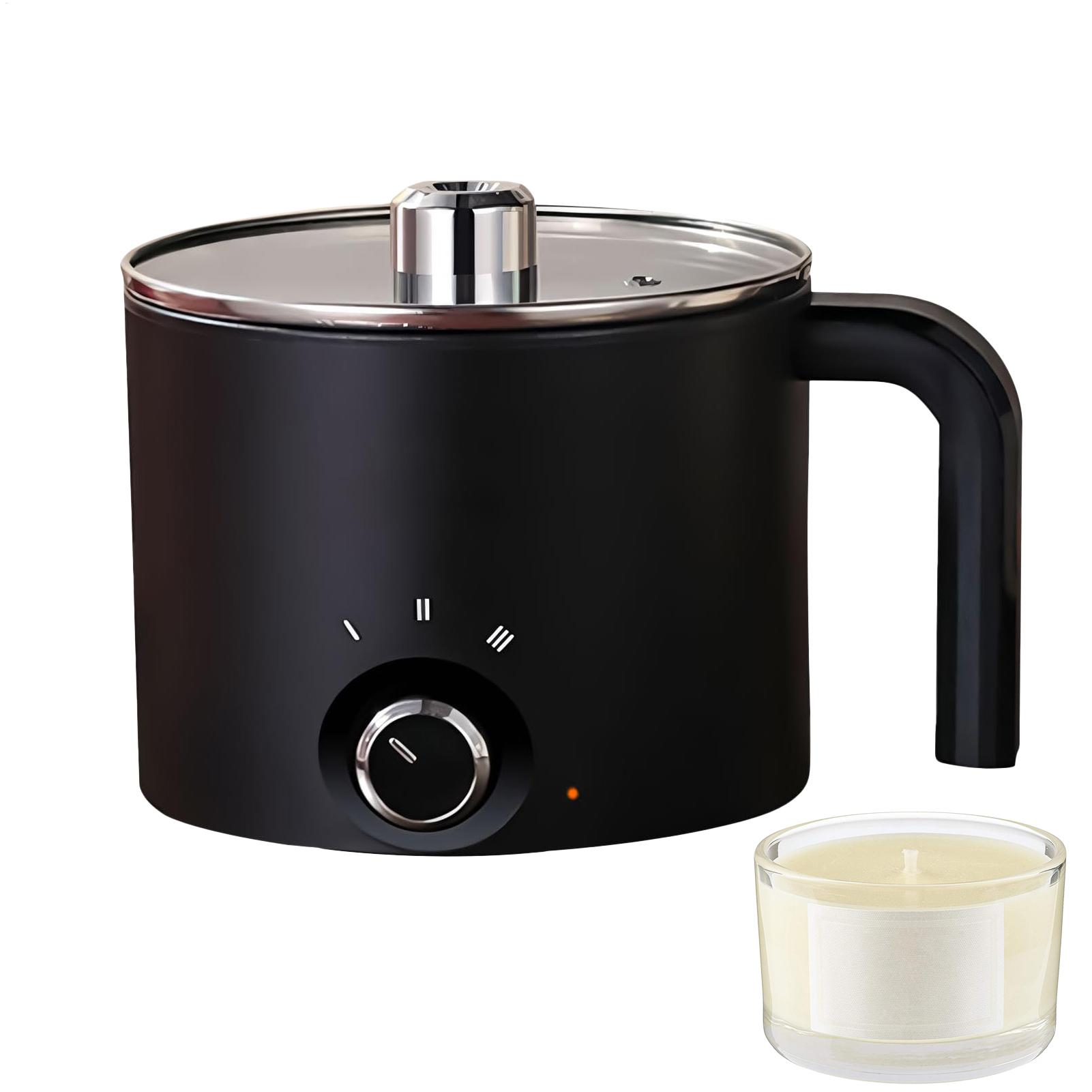 Soap Making Kits - キャンドルワックス溶解ポット 1.5L 大型ステンレス製電気式ノンスティックキャンドル製造ポット 溶解ピッチャー (石鹸、キャンディー、チョコレート用)