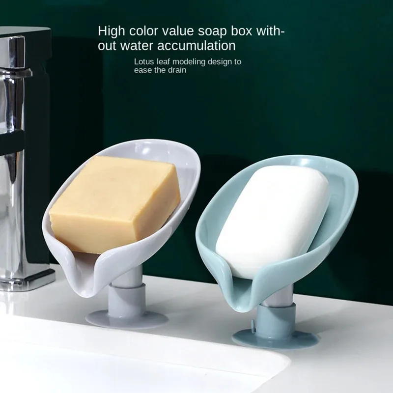 水切り石鹸ホルダー 葉っぱ型石鹸置き 吸盤トレイ シャワー用 - Soap Making Tray のレビューと価格