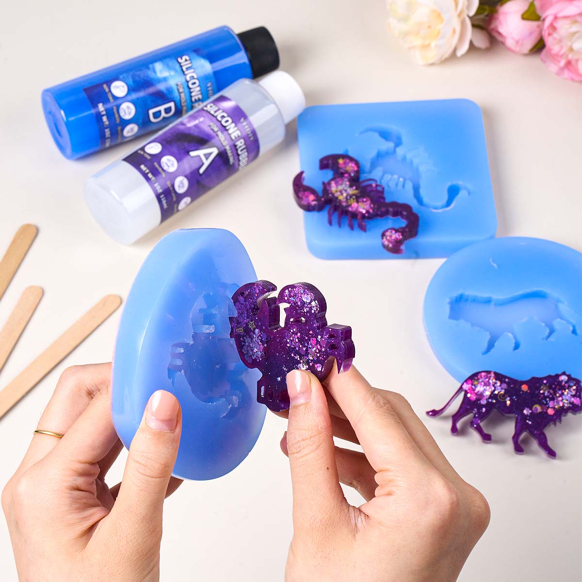 118ml/296mlシリコンモールド作成キット DIYキャ - Soap Making Kits のレビューと価格