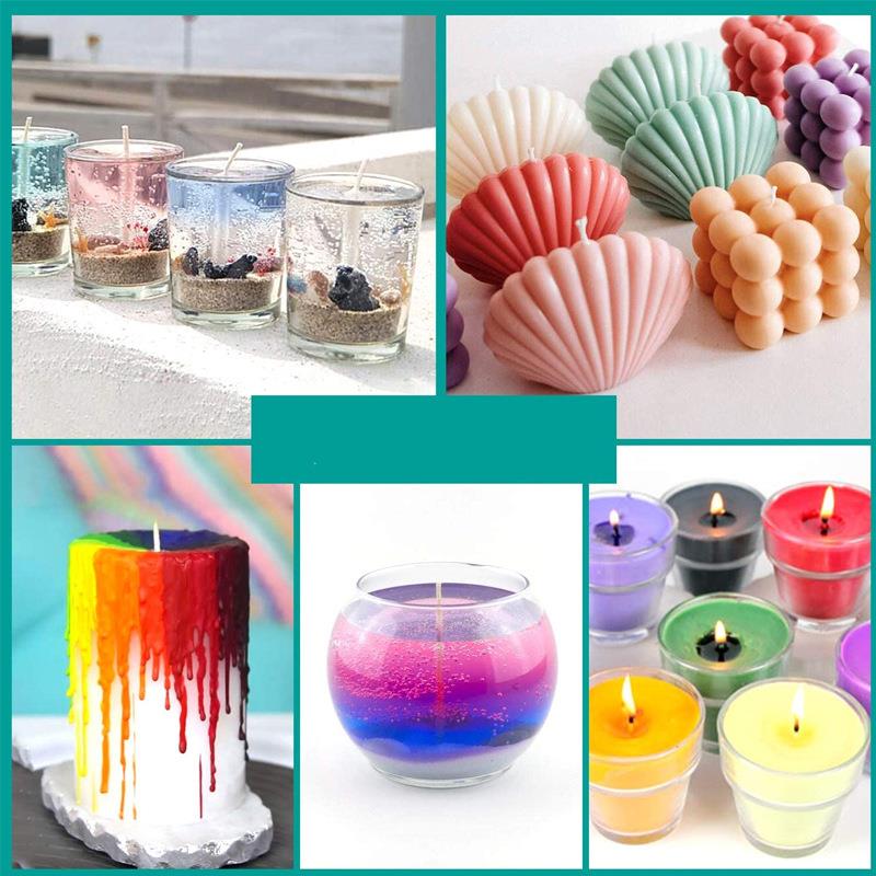 10 ミリリットル/ボトルキャンドルワックス顔料着色剤非毒性 - Soap Making Ingredient のレビューと価格