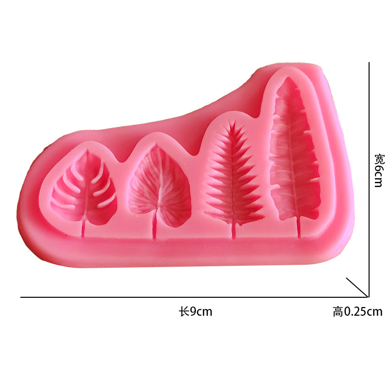 ヤシの葉と亀の葉シリコーン型フォンダンケーキ型チョコレート石 - Soap Making Kits のレビューと価格