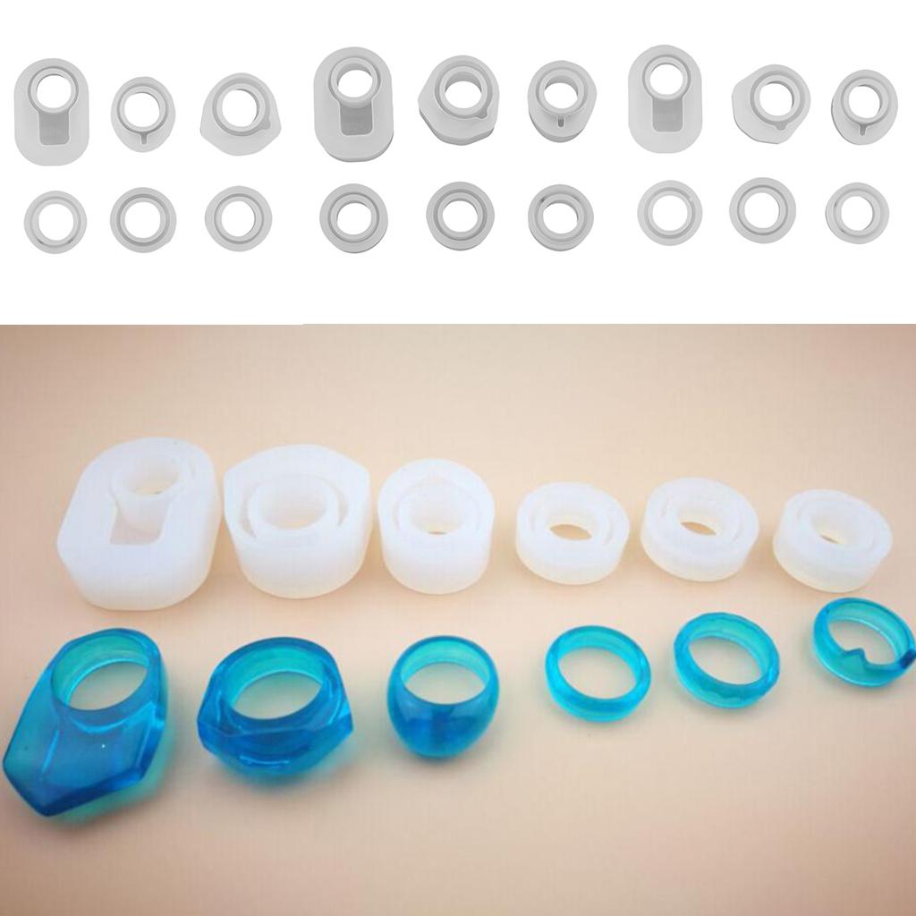 手作りシリコンリング型樹脂鋳造ジュエリーモールド DIYクラ - Soap Making Name のレビューと価格