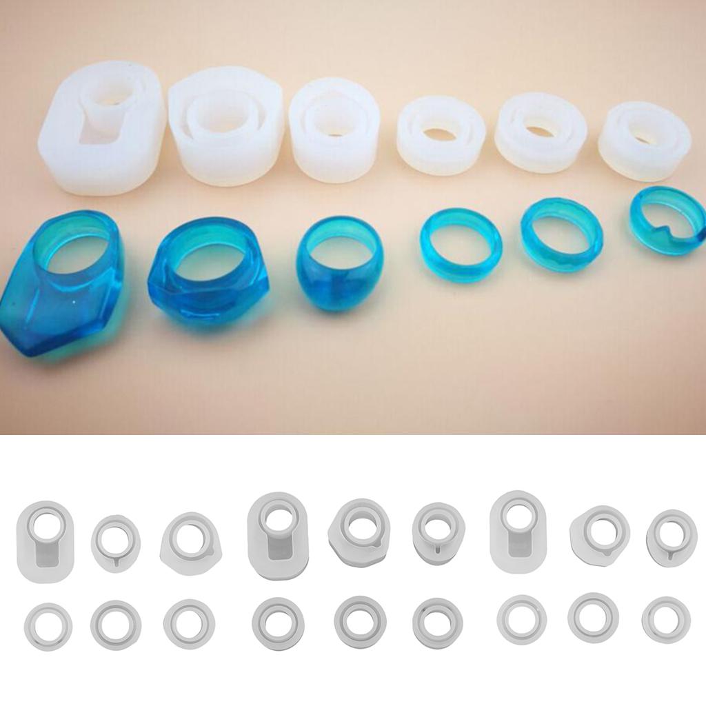 手作りシリコンリング型樹脂鋳造ジュエリーモールド DIYクラ - Soap Making Name のレビューと価格