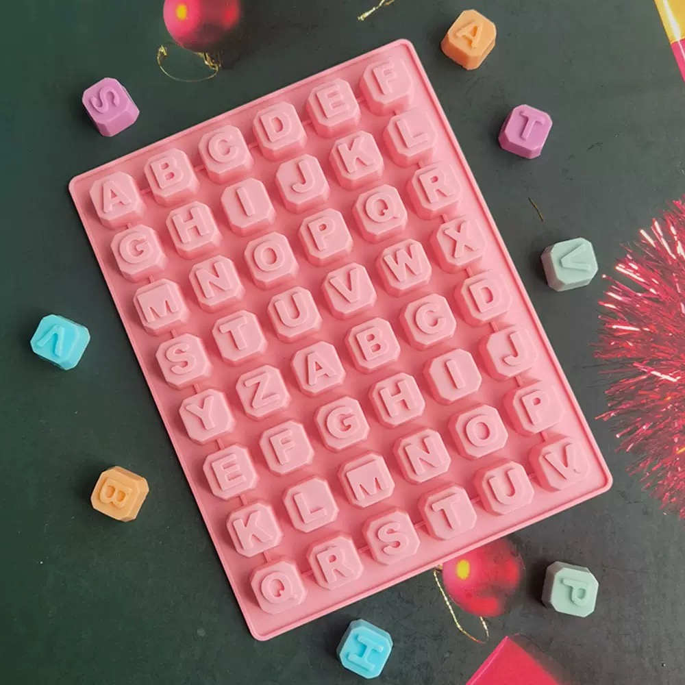 48 文字英語アルファベット文字シリコーン型石鹸型ケーキカッ - Soap Making Name のレビューと価格