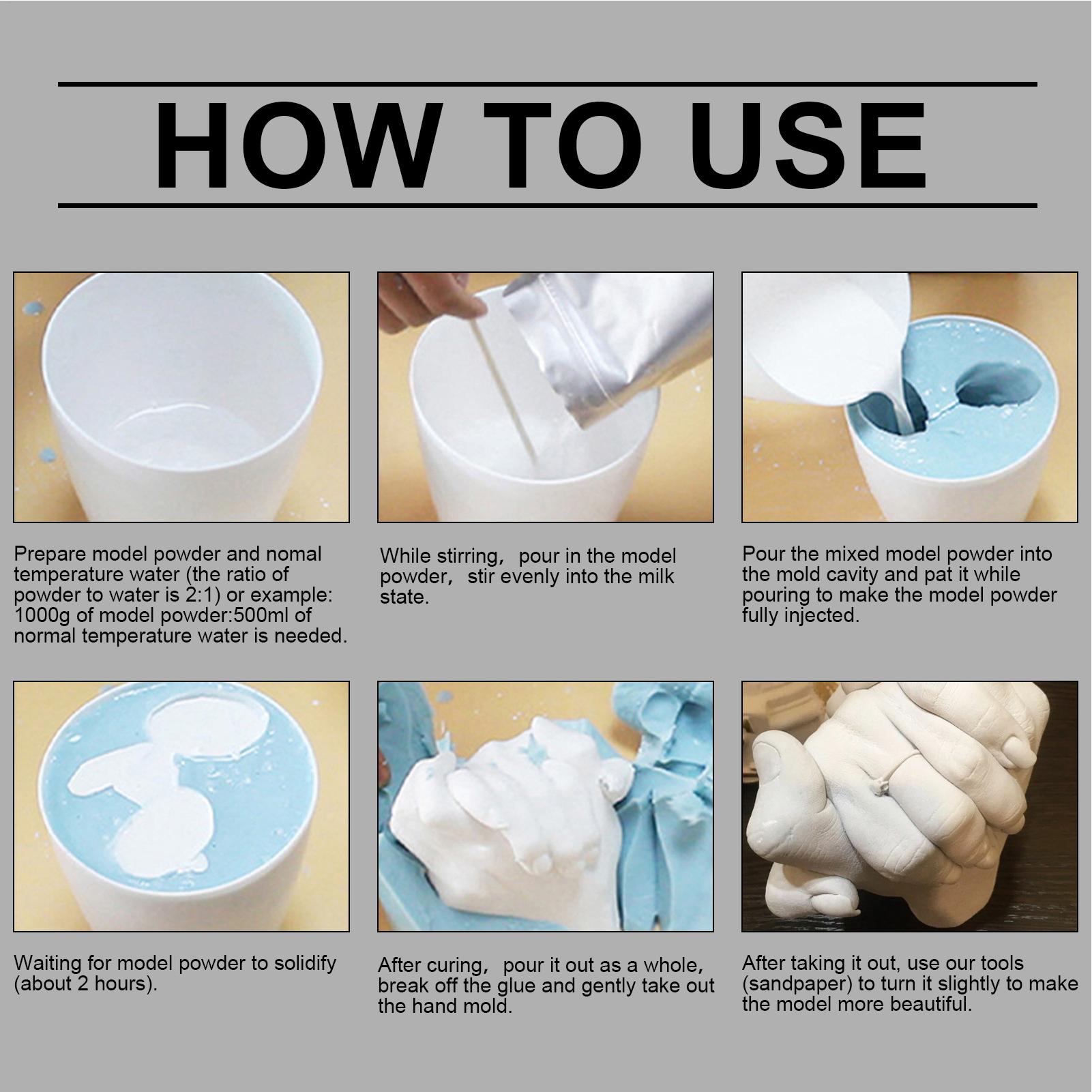 赤ちゃんの手足型取りキット、石鹸作り用品、クラフト用石膏、子 - Soap Making Kits のレビューと価格