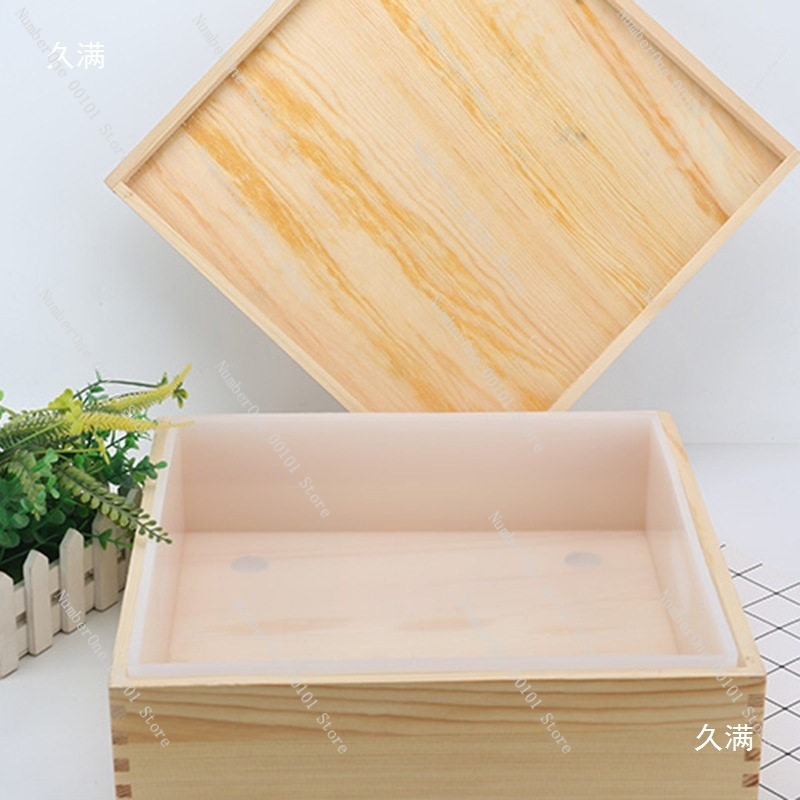 大容量8kgクリスタルエポキシ樹脂シリコンモールド31x31 - Soap Making Tray のレビューと価格