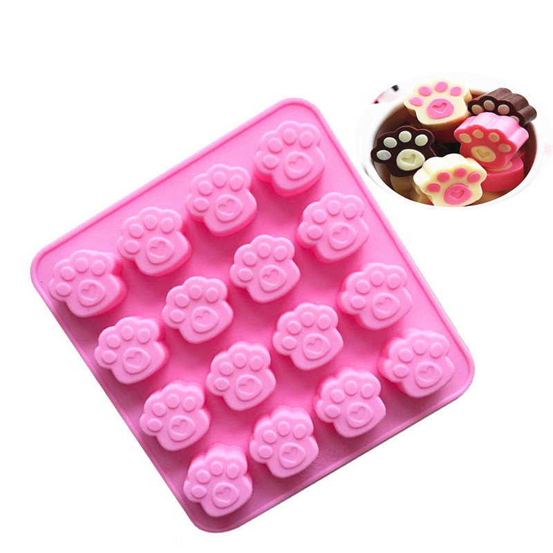 猫の爪の形のチョコレートシリコーン型 DIY ベーキングケー - Soap Making Tray のレビューと価格