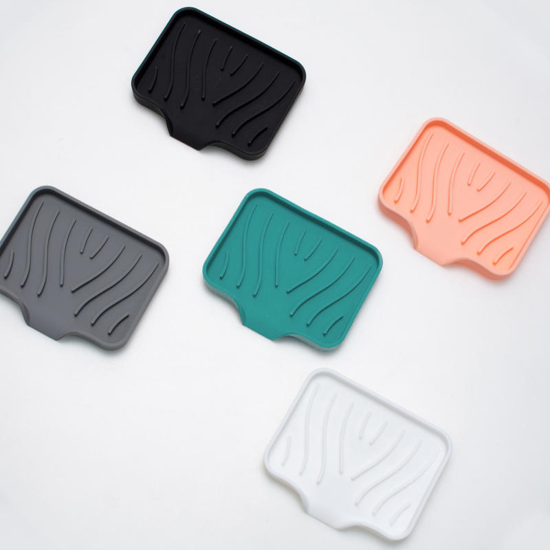 シンク用シリコントレイ（水切り付き）石鹸スポンジ収納ホルダー - Soap Making Tray のレビューと価格