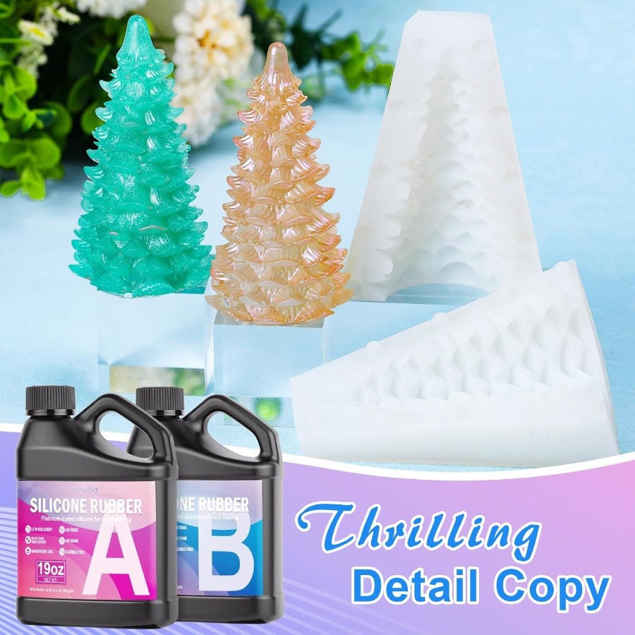 シリコンモールド作成キット、38.8オンス 15A弾性液体シ - Soap Making Kits のレビューと価格